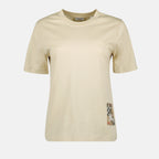 T-shirts Cavalier T-Shirt Burberry Beige Femme