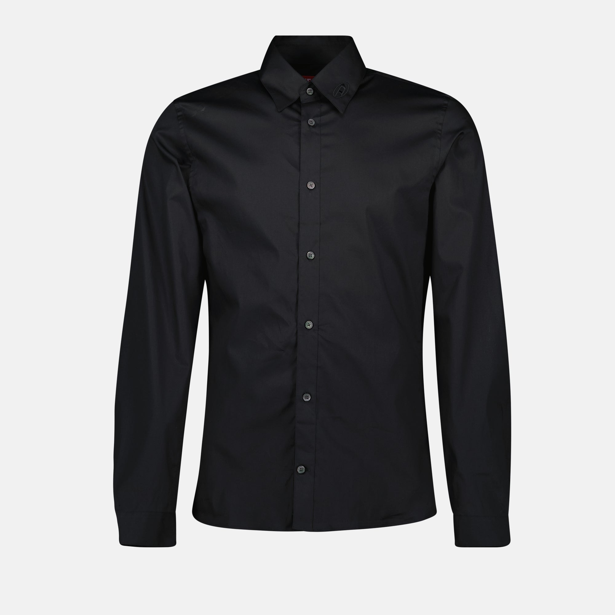 Shirts S-Fitty-A Black Shirt Diesel Black Men