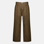 Pantalons Jeans Baggy Monogram Marrón Drole De Monsieur Marron Homme