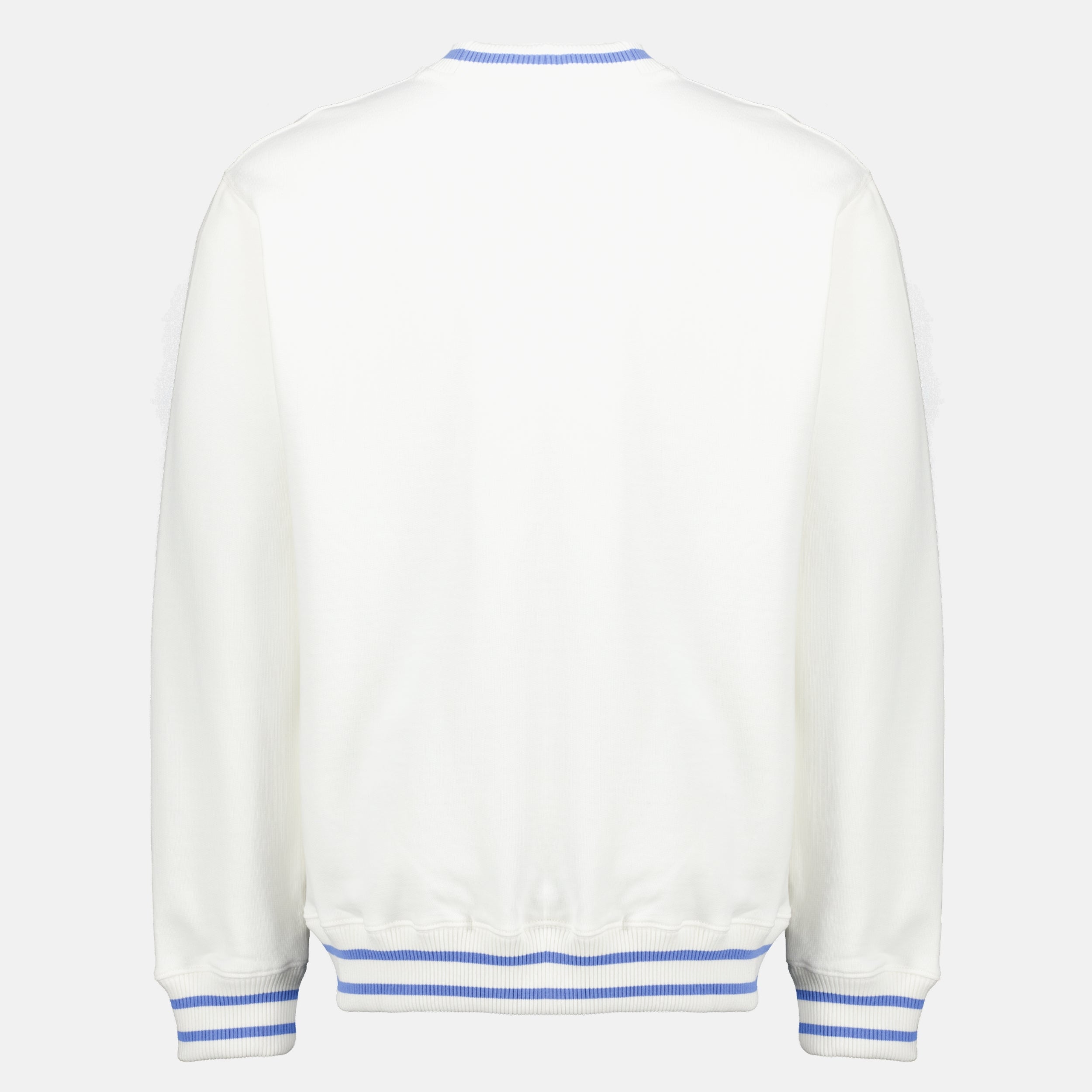 Sweatshirts Sport Slogan White Sweatshirt Drole De Monsieur Blanc Homme