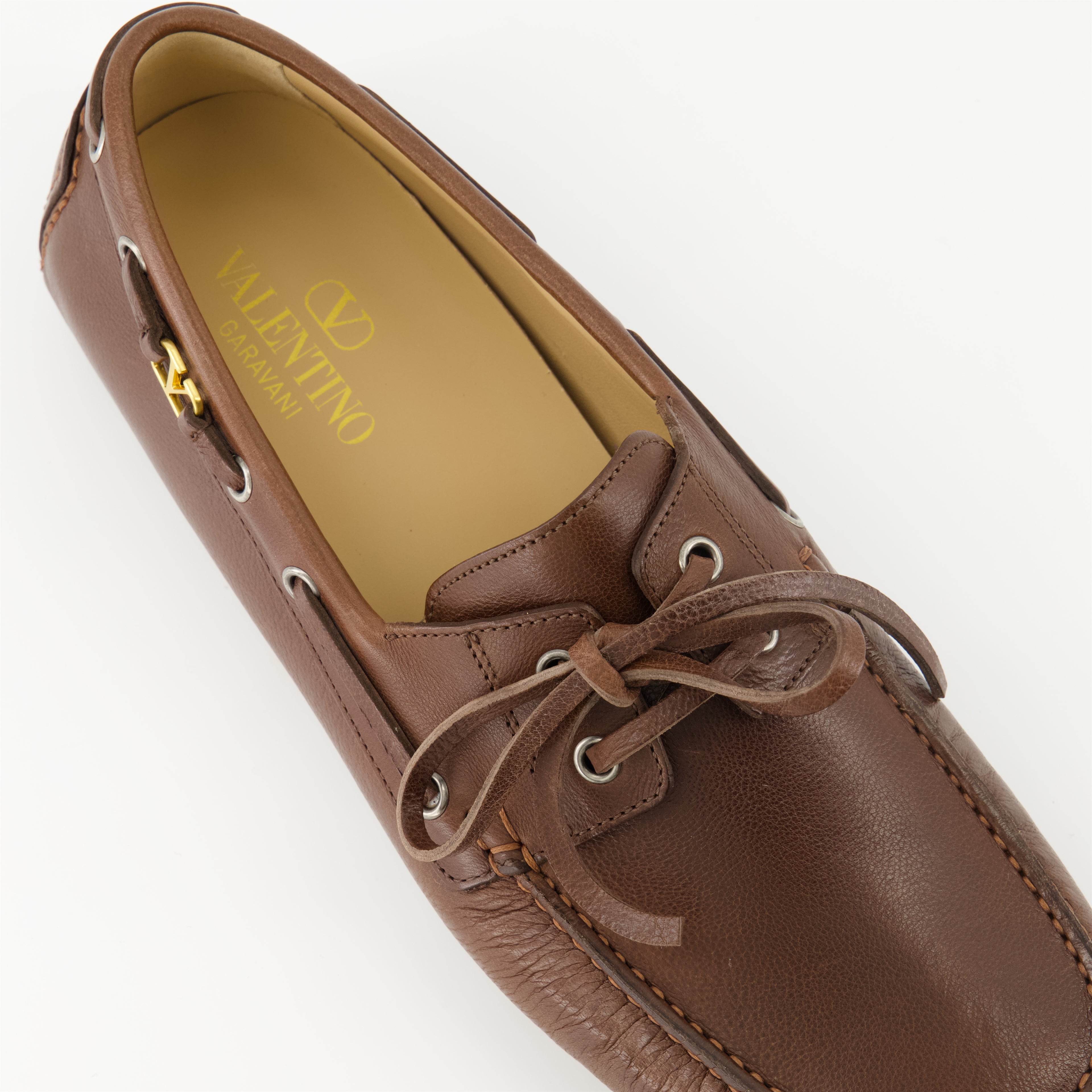 Loafers Brown Driver Loafers Valentino Garavani Brown Homme