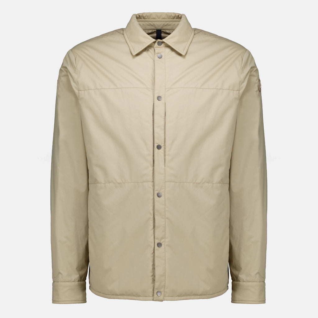 Vestes Camisa Puffer Beige Revoline Moncler Beige Homme