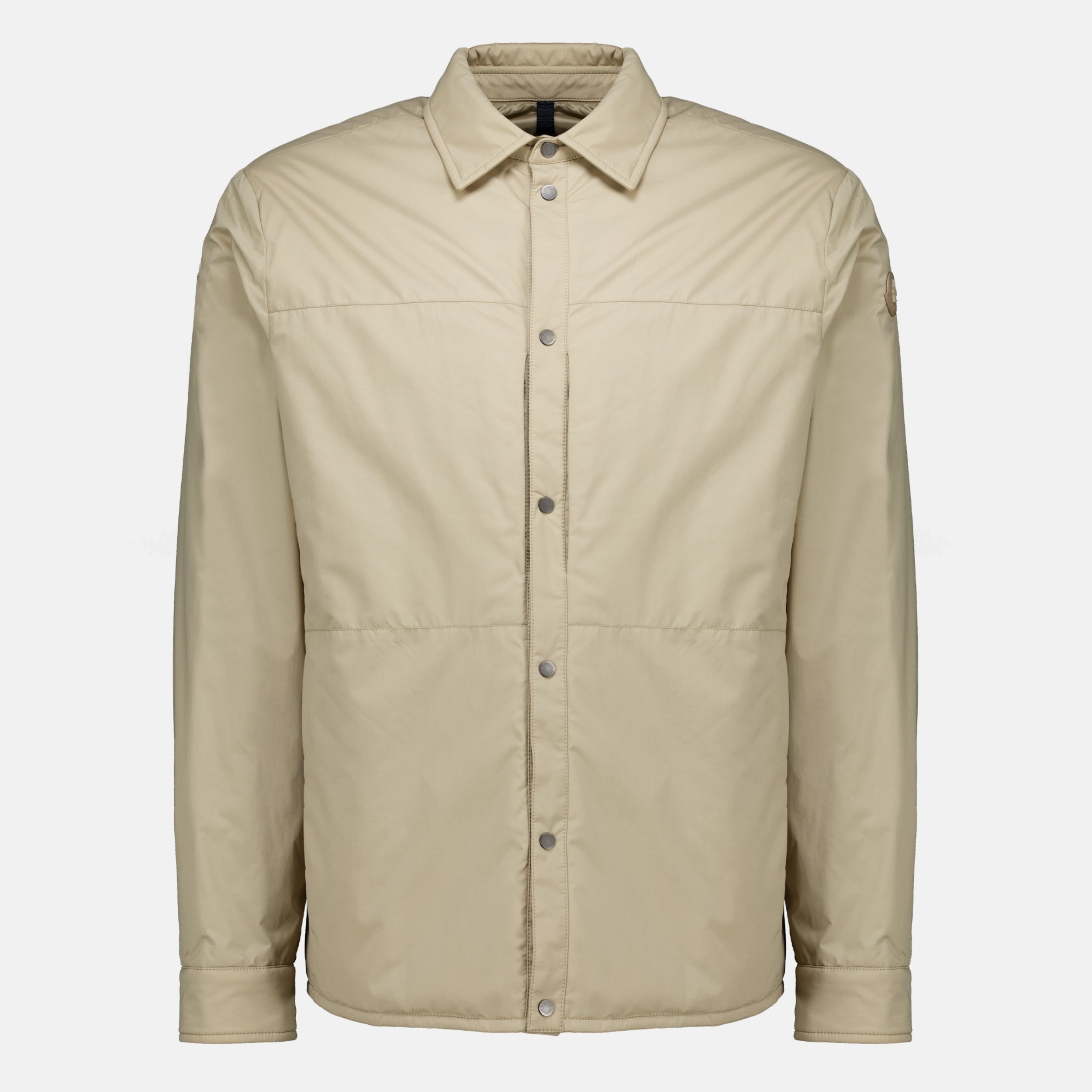 Vestes Camisa Puffer Beige Revoline Moncler Beige Homme