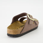 Zapatos abiertos Sandalias Arizona Birkenstock Púrpura Femme