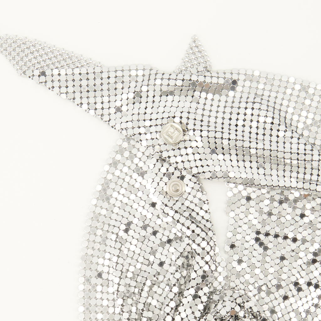 Bild des Rabanne Damen Pixel-Schals - Herbst-Winter-Saison 2025 - Detaillierte Ansicht 3