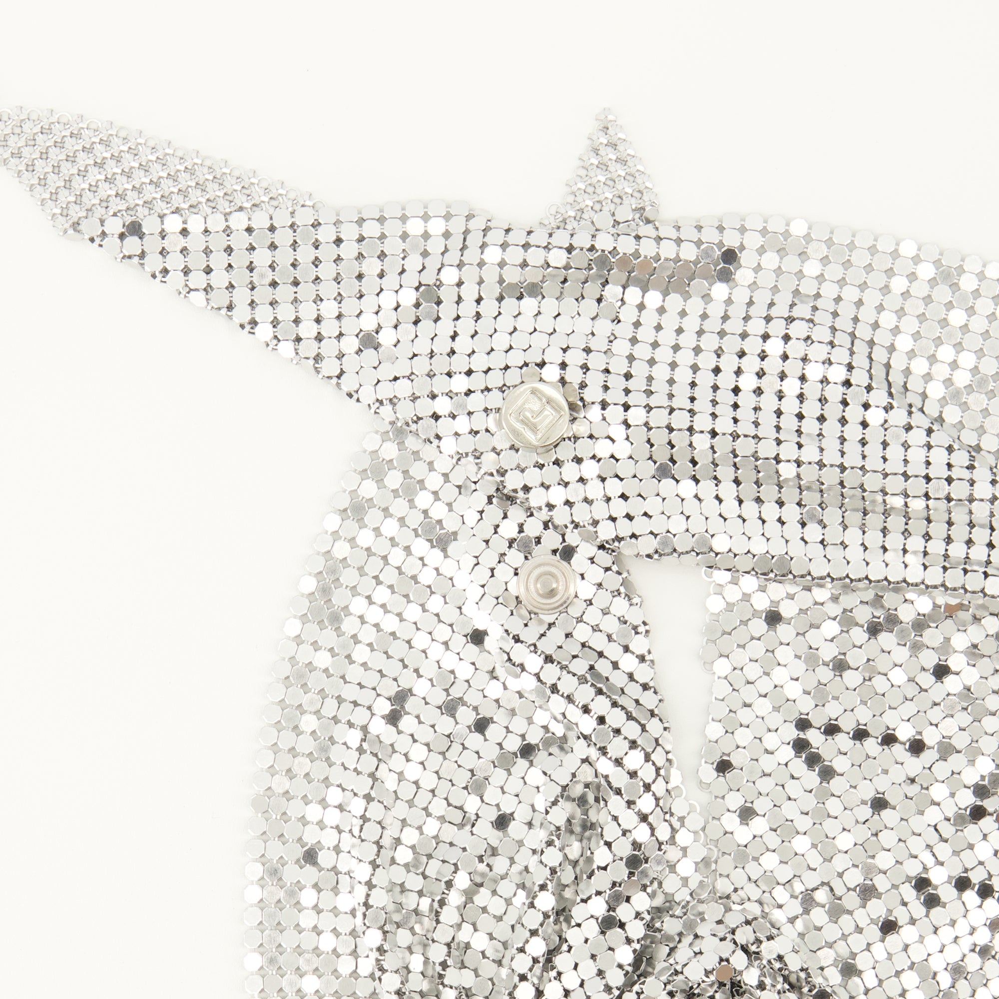 Bild des Rabanne Damen Pixel-Schals - Herbst-Winter-Saison 2025 - Detaillierte Ansicht 3