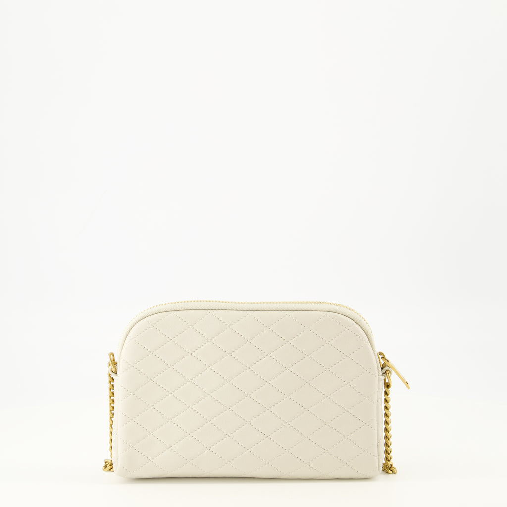 Immagine della borsa Gaby Camera bianca del marchio Saint Laurent per Donna - Stagione Primavera-Estate 2026 - Vista Posteriore