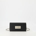 Pochettes Portefeuille à chaîne Mm6 Noir Femme