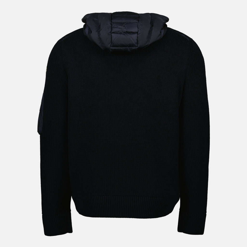 Image of the Moncler Men's Zip Cardigan - Fall-Winter 2025 - Back View