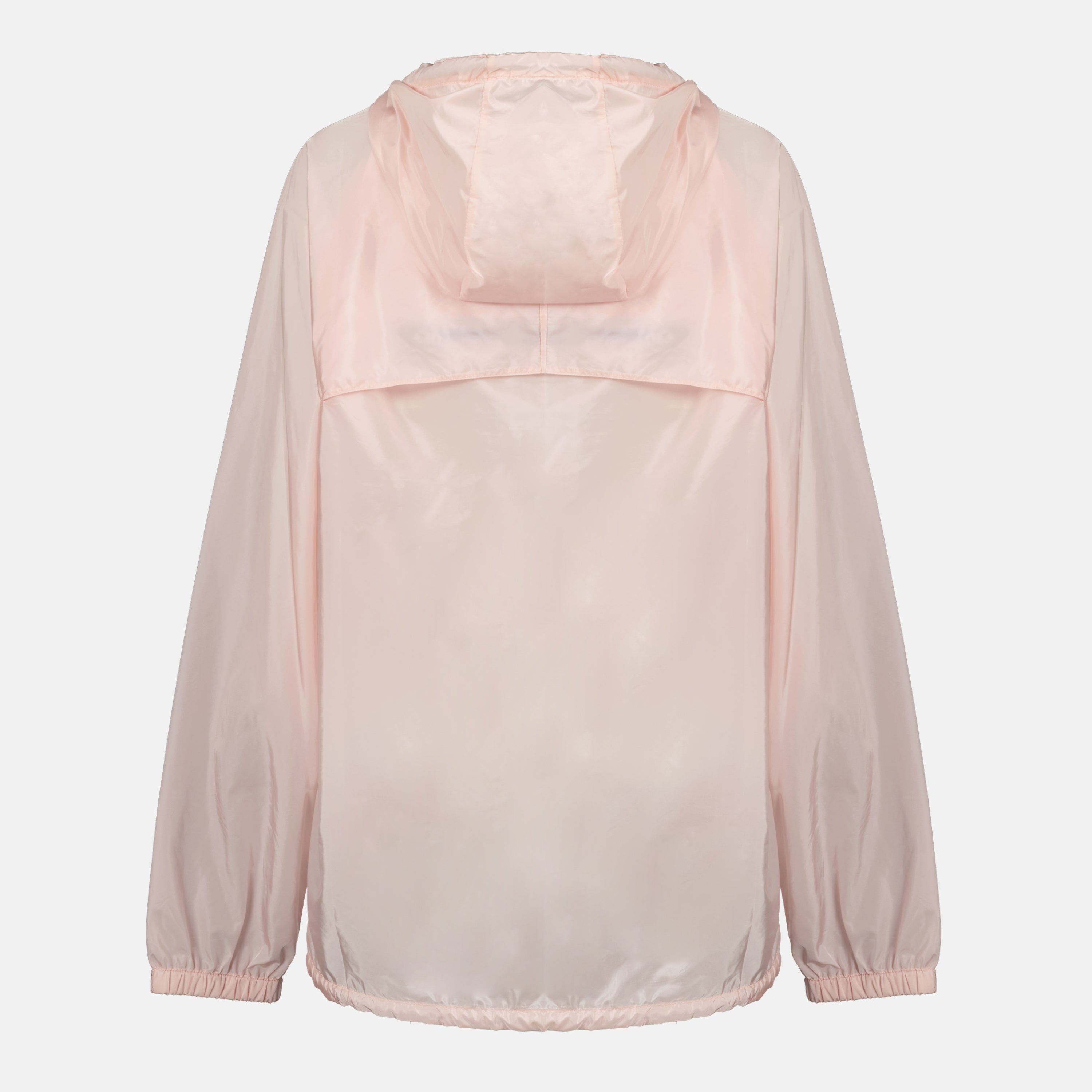 프라다의 여성용 미드 길이 핑크 리나일론 방풍재의 이미지 - 2026 봄-여름 - 뒷면 보기