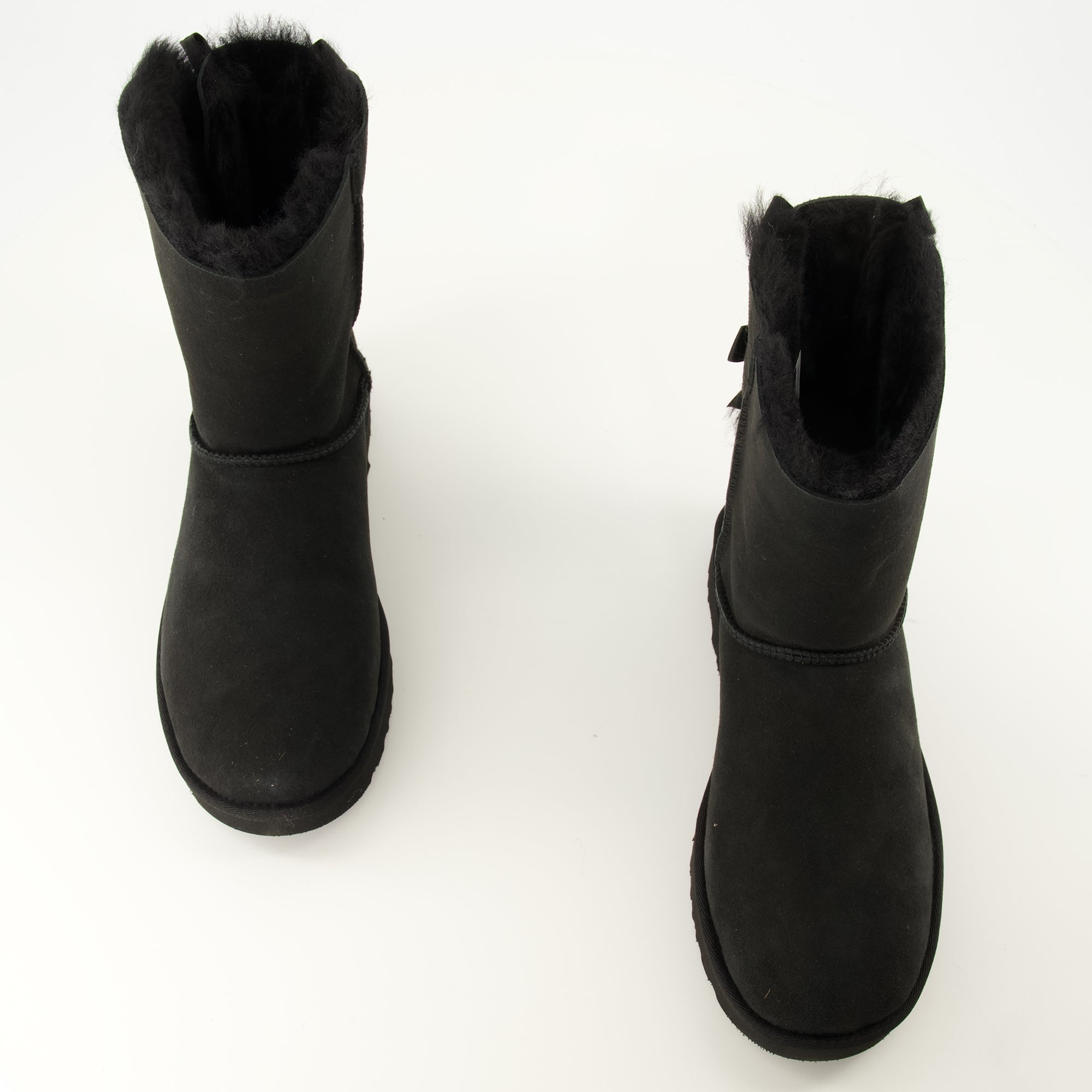 Bottes 베일리 보우 II 블랙 부츠 Ugg Noir Femme