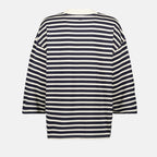 T-shirts Striped T-shirt Ami PARIS Dark blue Unisex