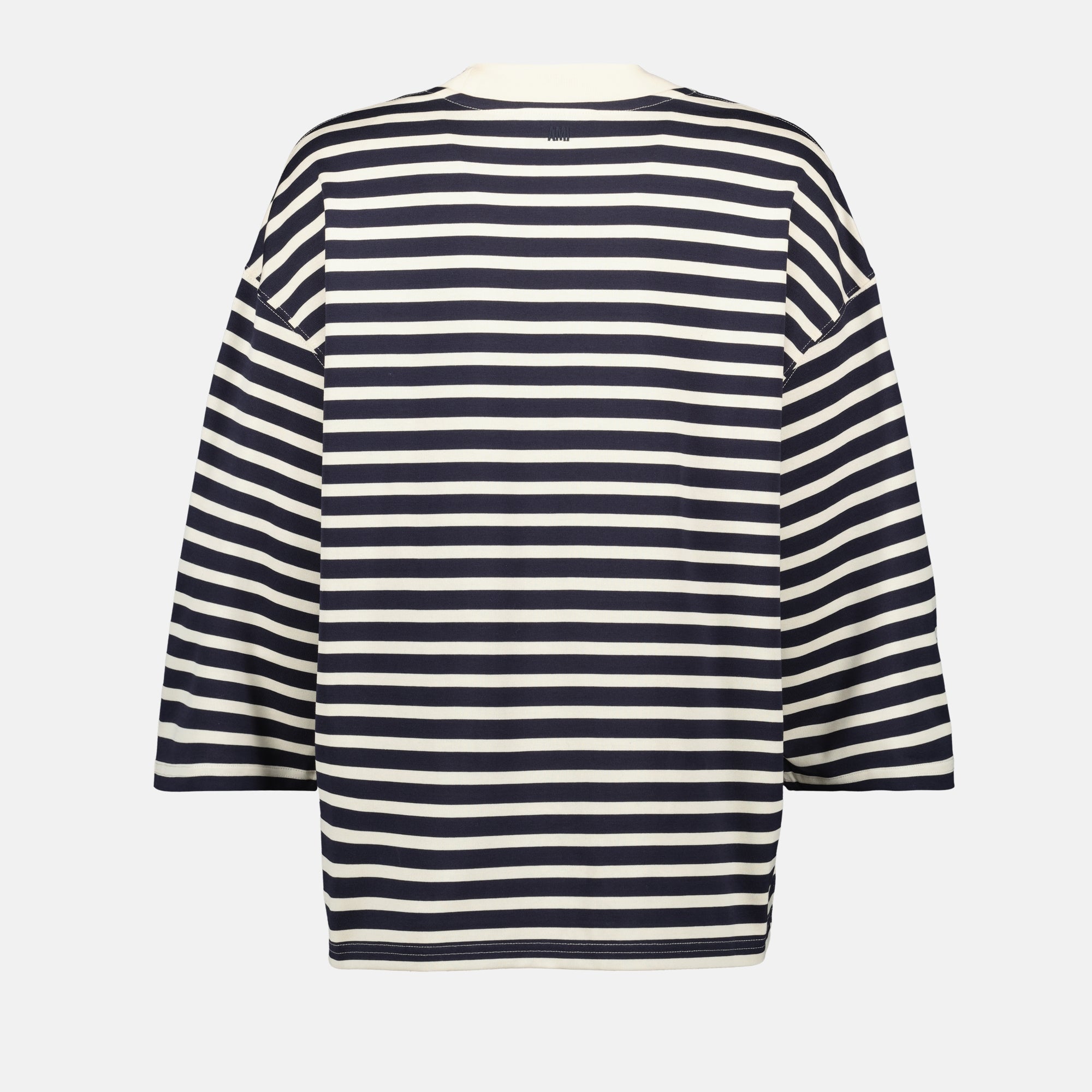 T-shirts Striped T-shirt Ami PARIS Dark blue Unisex