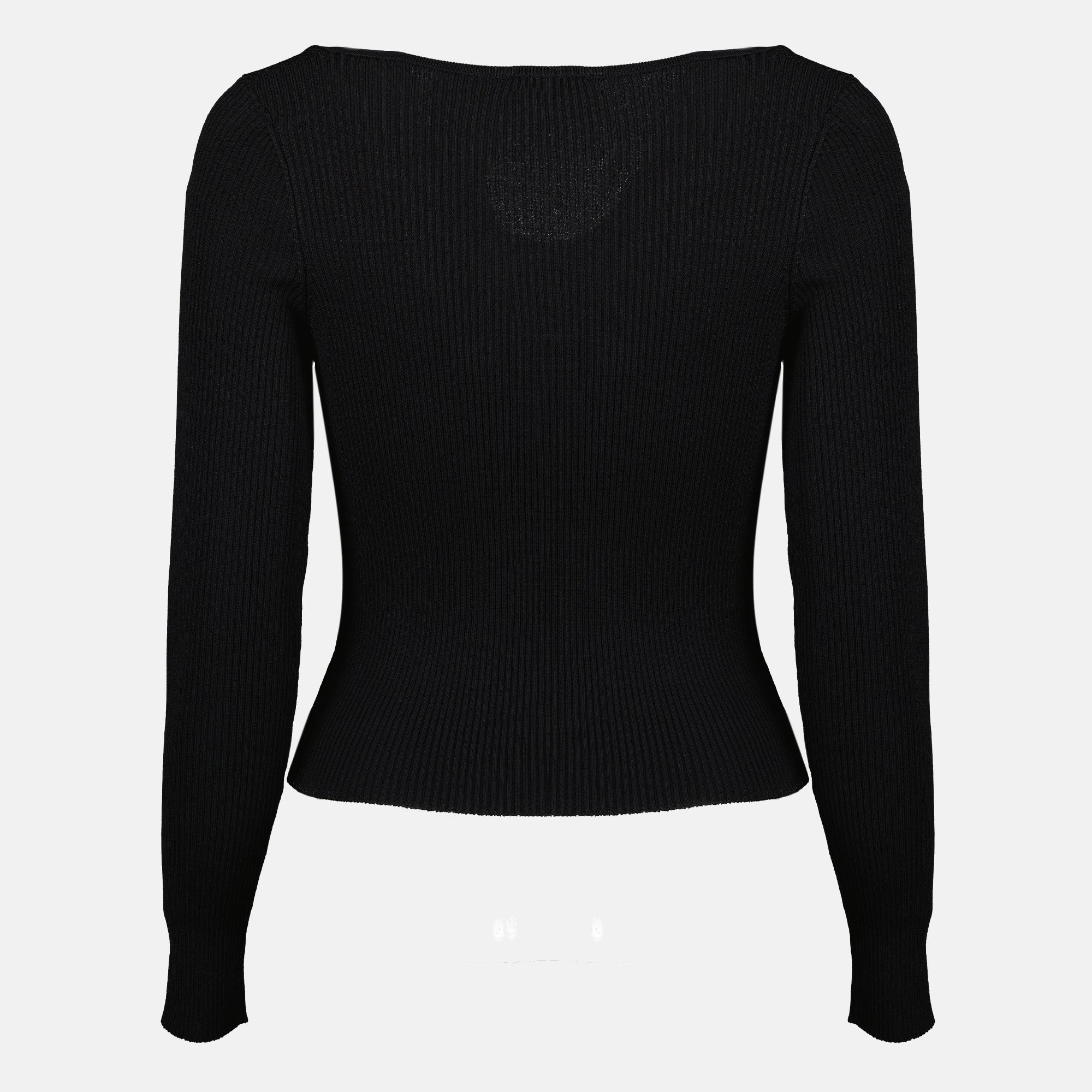 Maille ブラックカットアウトカーディガン Marine Serre Noir Femme