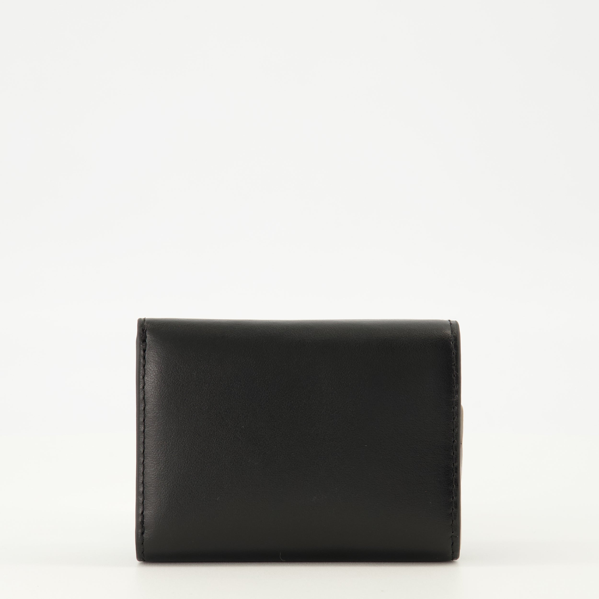 Imagem da carteira 1DR preta da Diesel para mulheres - Coleção Primavera-Verão 2026 - Vista Traseira