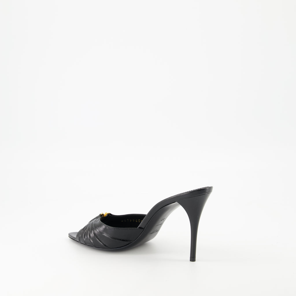 Open shoes Babylone Heeled Sandals Saint Laurent Black Women