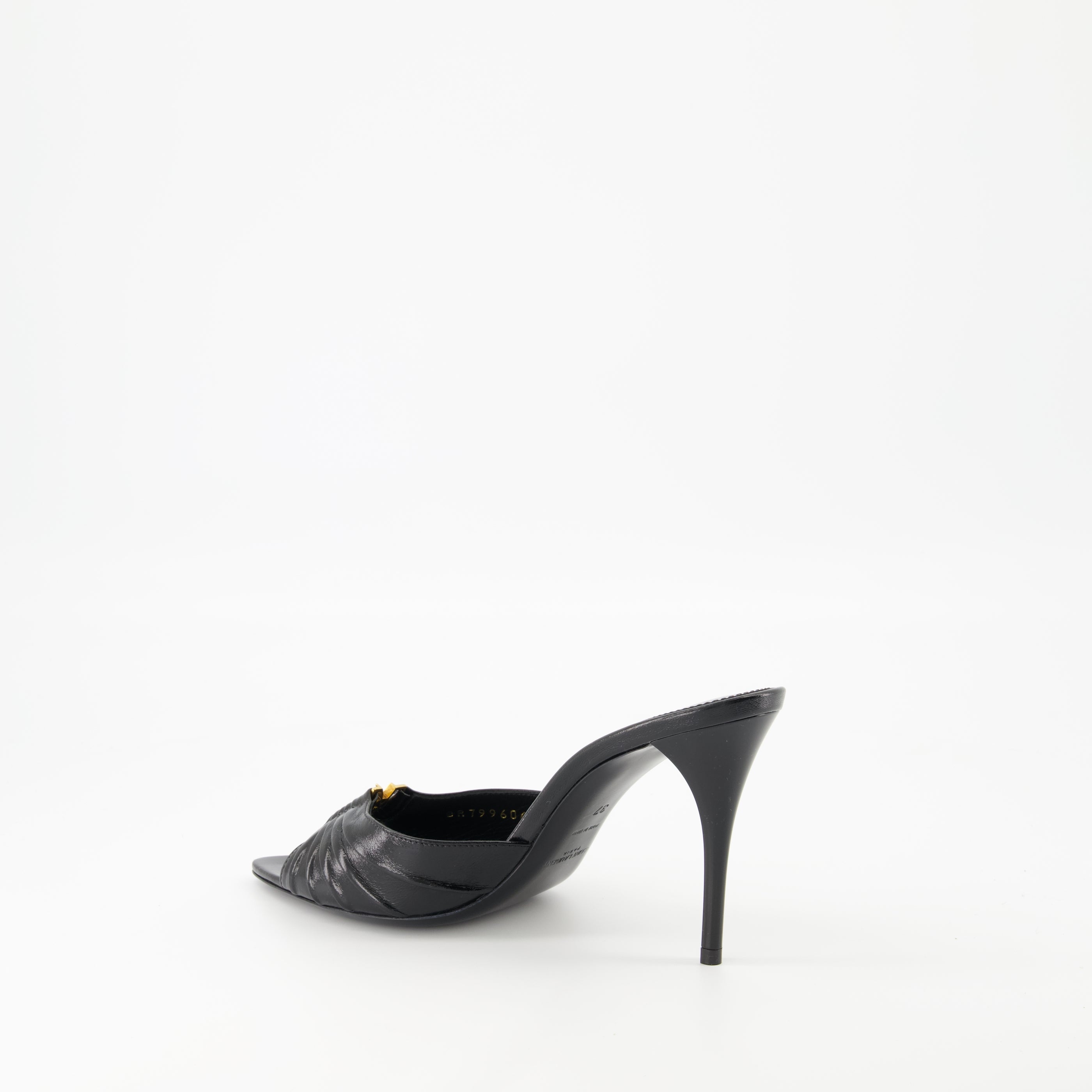 Open shoes Babylone Heeled Sandals Saint Laurent Black Women