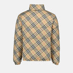 Imagem do artigo Doudoune Check da marca Burberry para Homem - Temporada Outono-Inverno 2025 - Vista Traseira