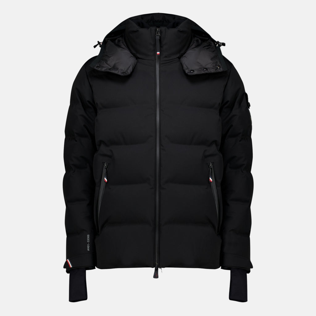 Manteaux Montgetech Schwarze Skijacke Moncler Grenoble Noir Homme
