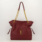 Sacs à main et épaule バージニアレザーのジェイミーショッピングバッグ Saint Laurent Bordeaux Femme