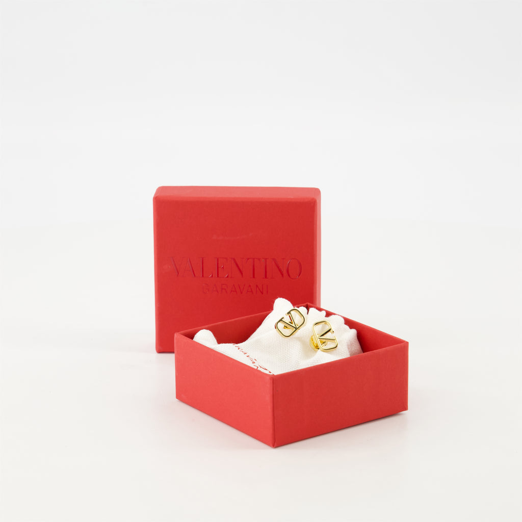 Joias Boucles d'oreilles VLogo Valentino Garavani Ouro Femme