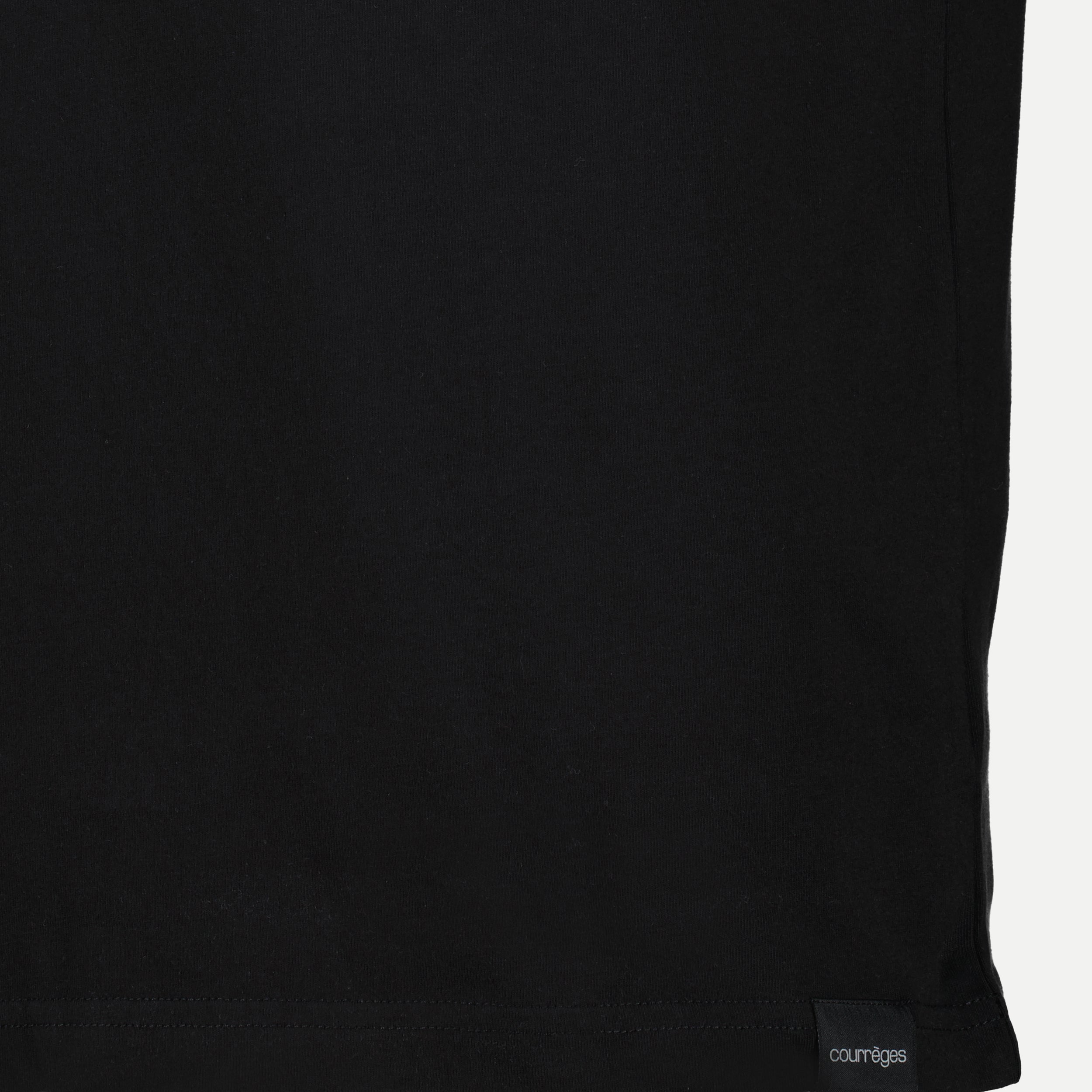 T-shirts AC T-shirt Courrèges Black Homme