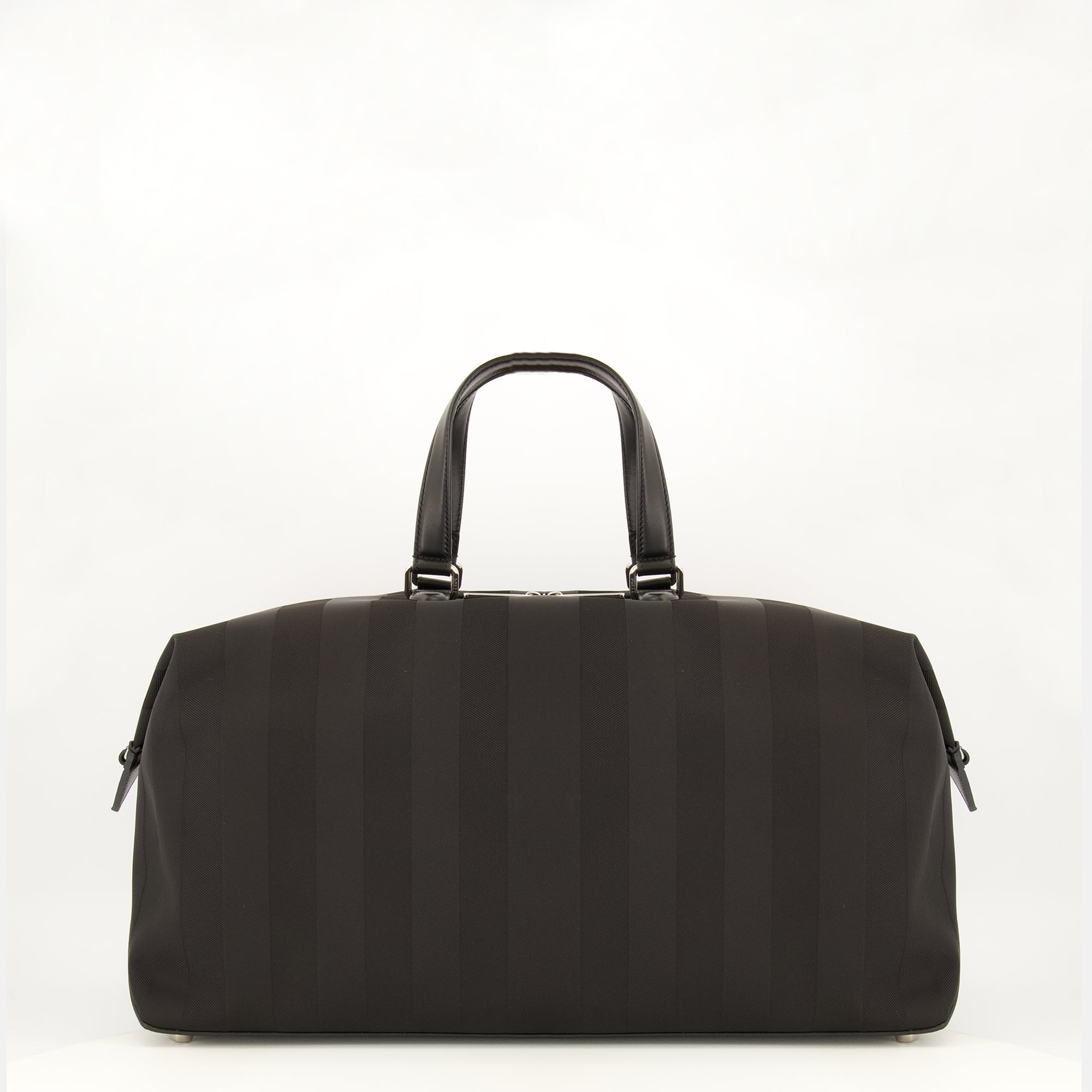 Sacs de sport et voyage 펜디 루이 48 블랙 나일론 여행 가방 Fendi Noir Homme