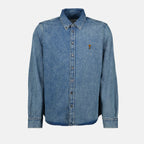 Image de l'article Chemise Ami de coeur de la marque Ami PARIS pour Unisex - Saison Automne-Hiver 2025 - Vue de Face