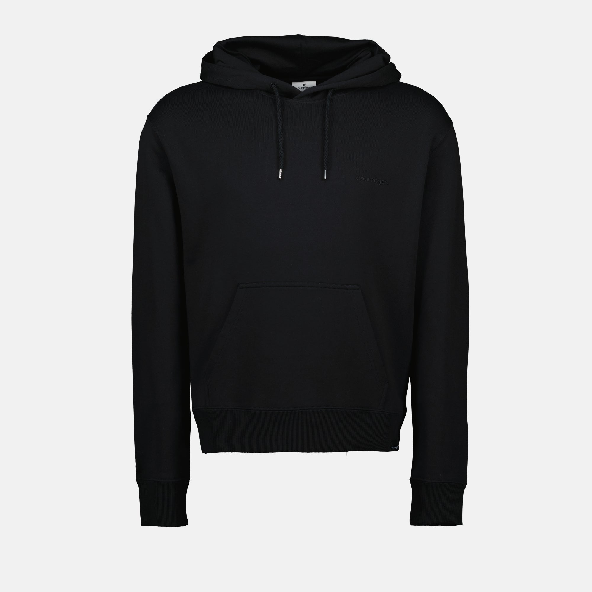 Image of the Courrèges Men's Hoodie - Autumn-Winter 2025 - Front View