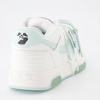 Sneaker OWIA259C99LEA003 0151 white mint Off-White Blau Femme