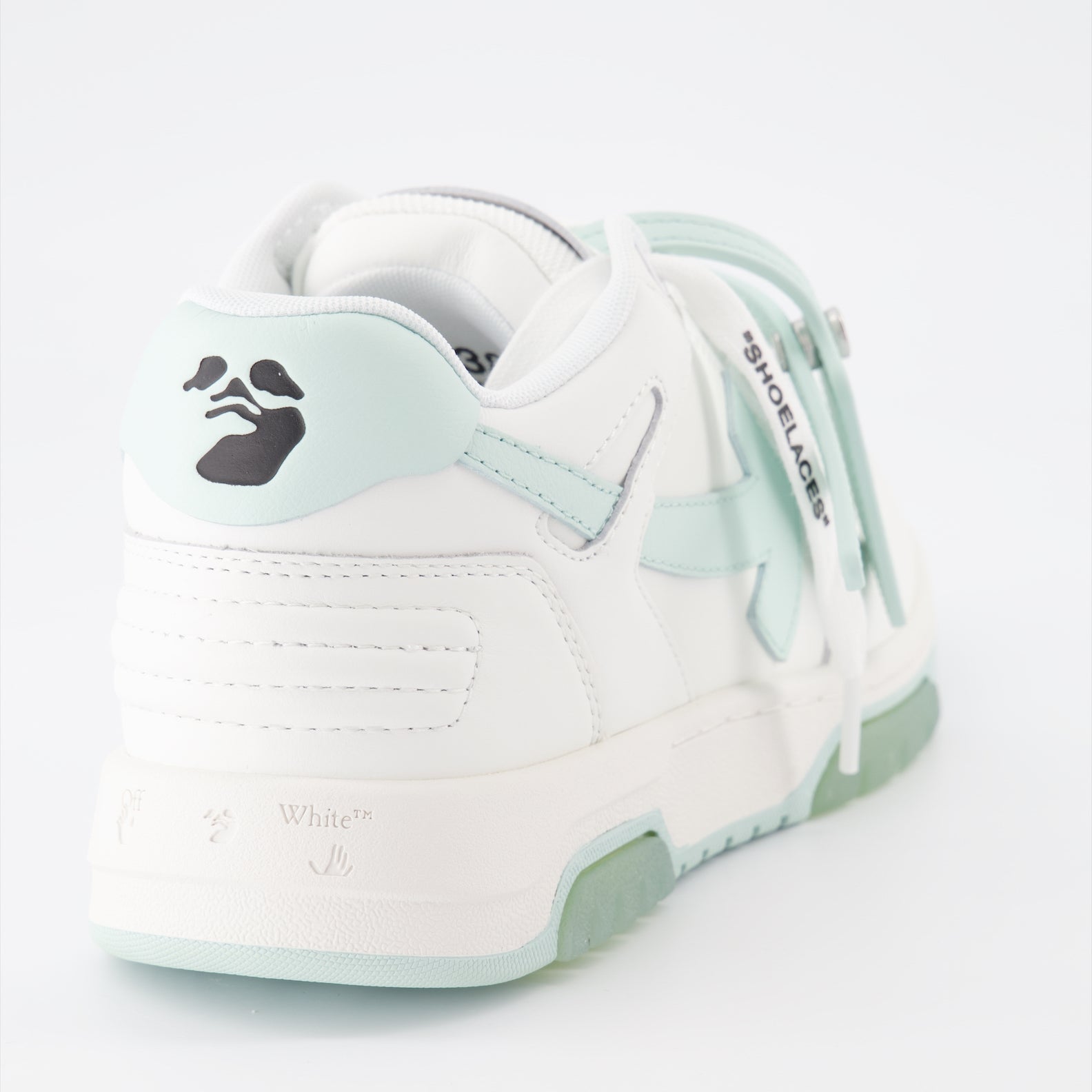 Sneaker OWIA259C99LEA003 0151 white mint Off-White Blau Femme