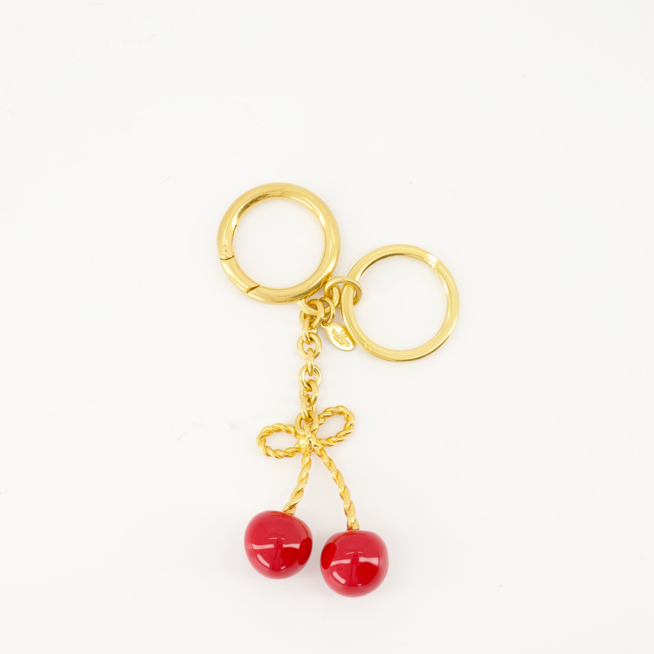 Lifestyle Cherry Keychain Valentino Garavani Doré Femme