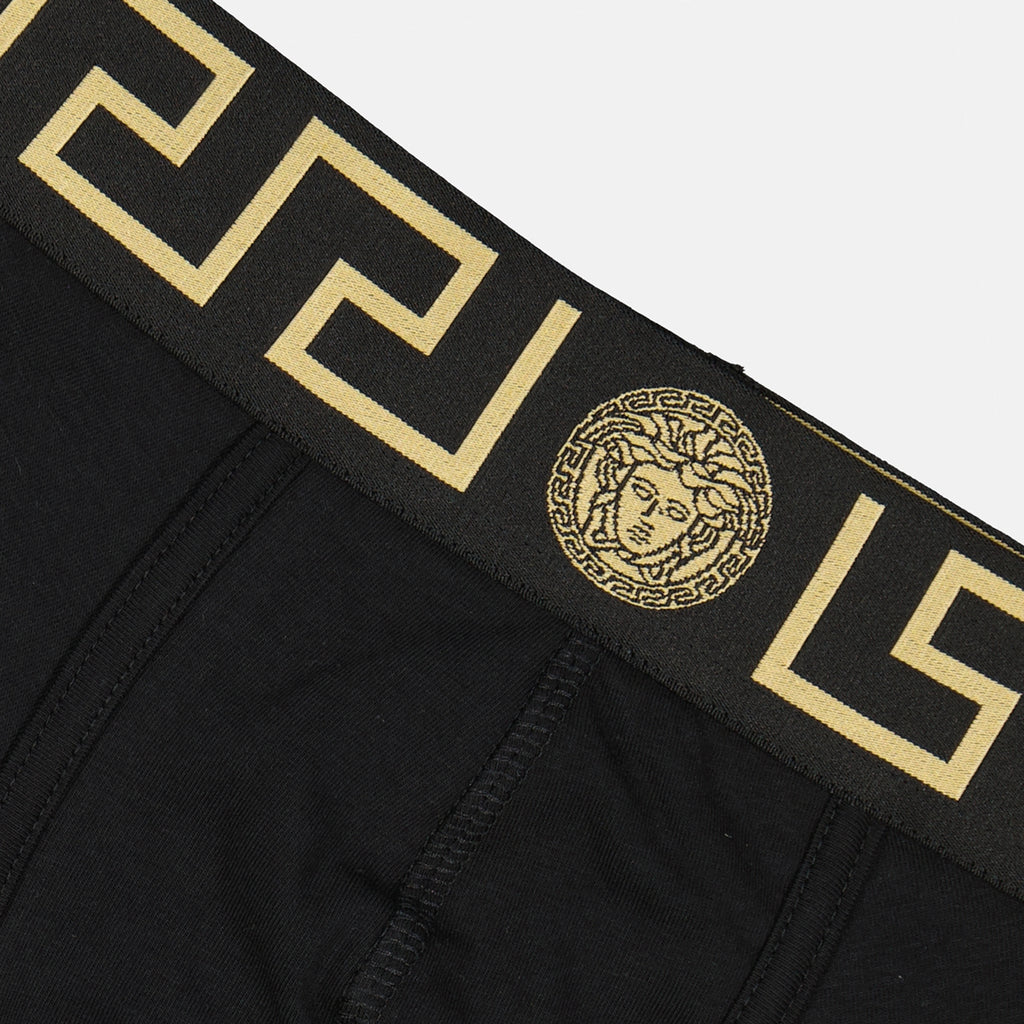 Roupa íntima e homewear Boxer Medusa long Versace Preto Homme