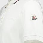 Polos Polo à logo Moncler Blanc Homme