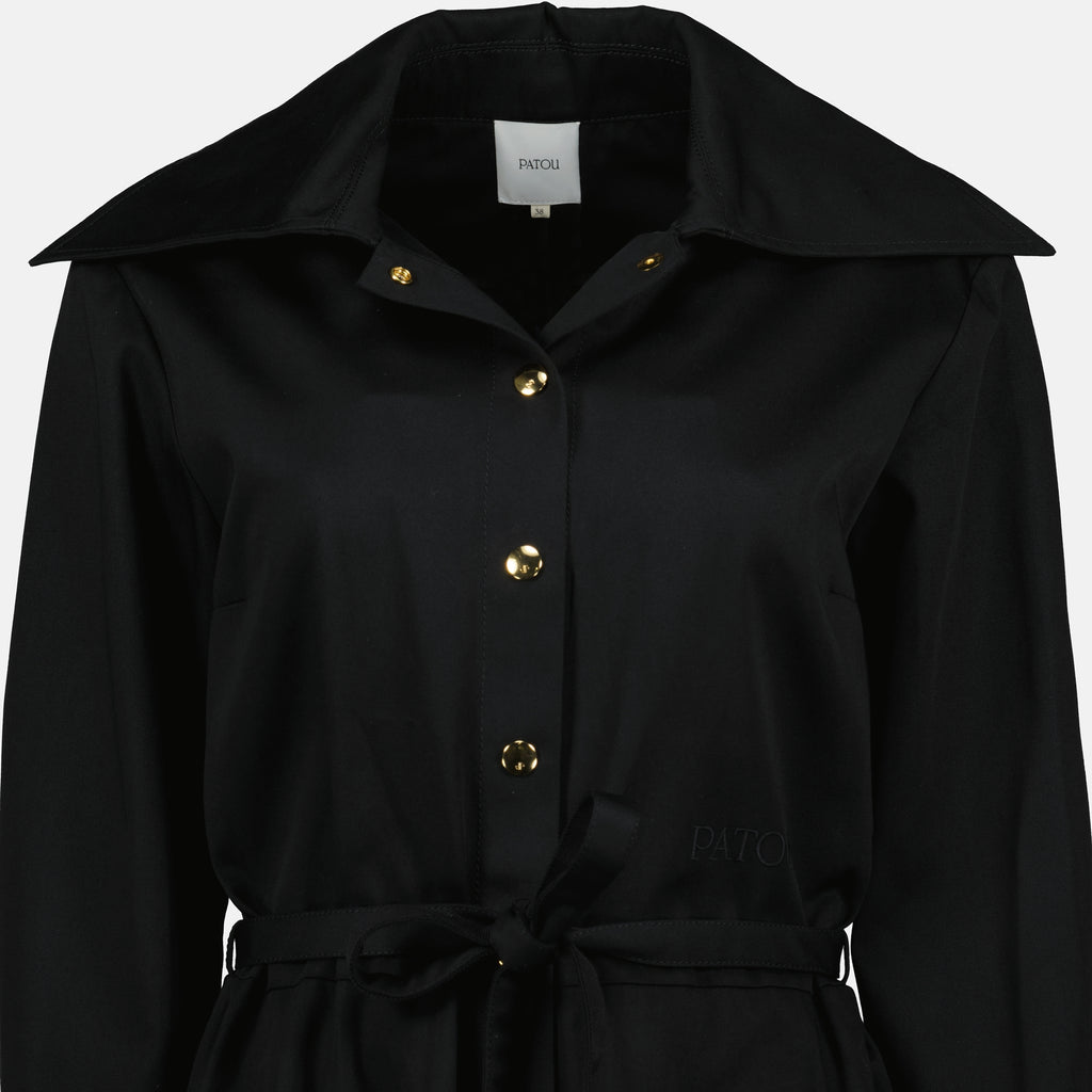 Image de l'article Robe chemise mi-longue de la marque Patou pour Femme - Saison Automne-Hiver 2025 - Vue détaillée_6