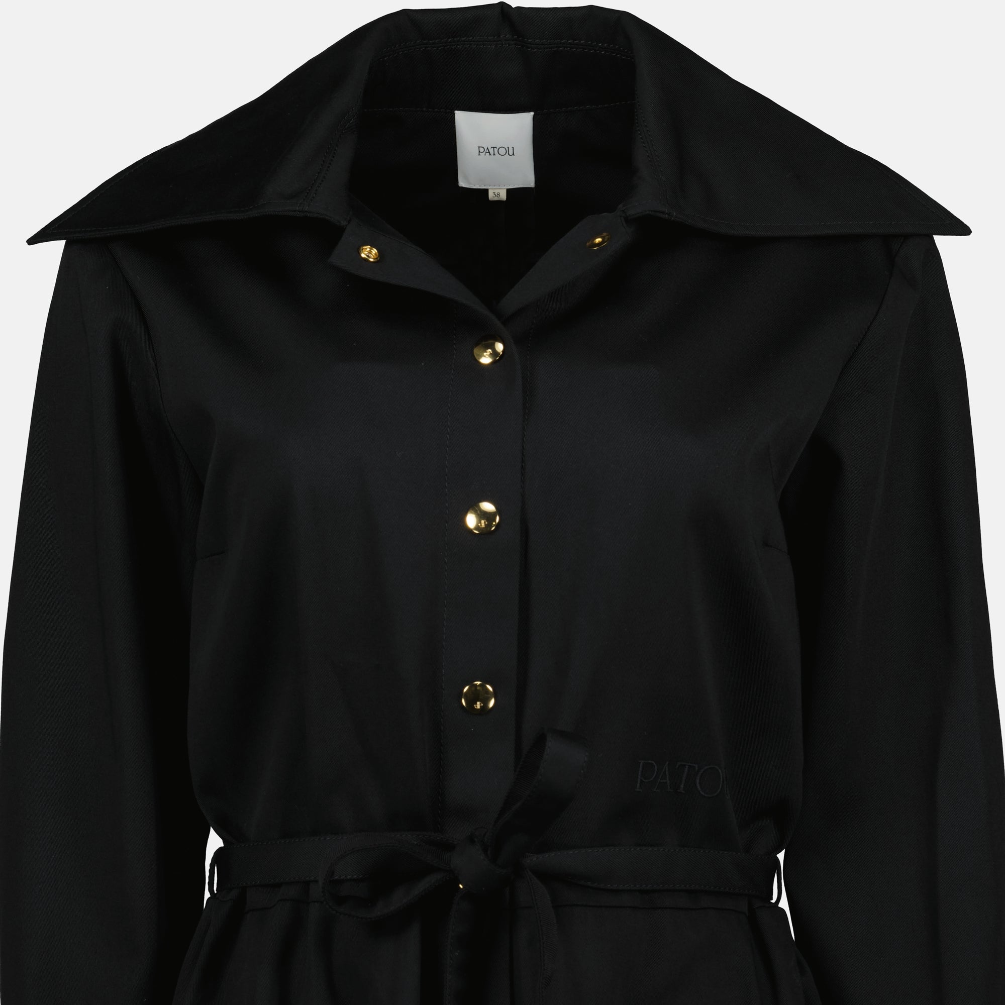 Immagine del vestito camicia di lunghezza media del marchio Patou per Donna - Stagione Autunno-Inverno 2025 - Vista Dettagliata_6