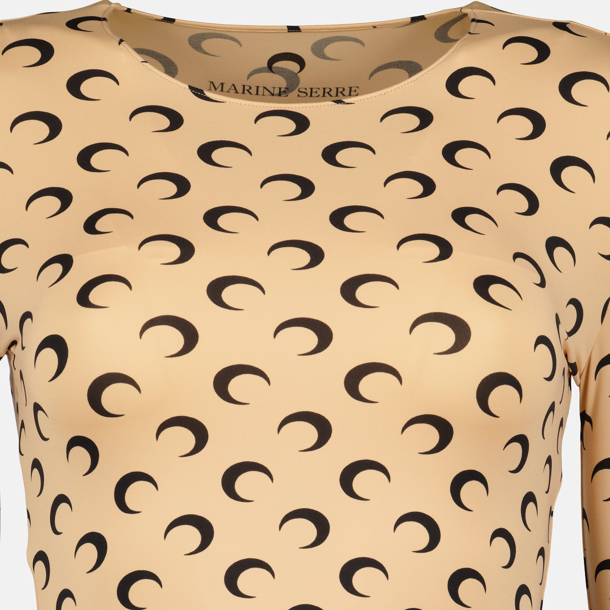 Imagen del artículo Top Jersey Moon de la marca Marine Serre para Mujer - Temporada Otoño-Invierno 2025 - Vista Detallada_6