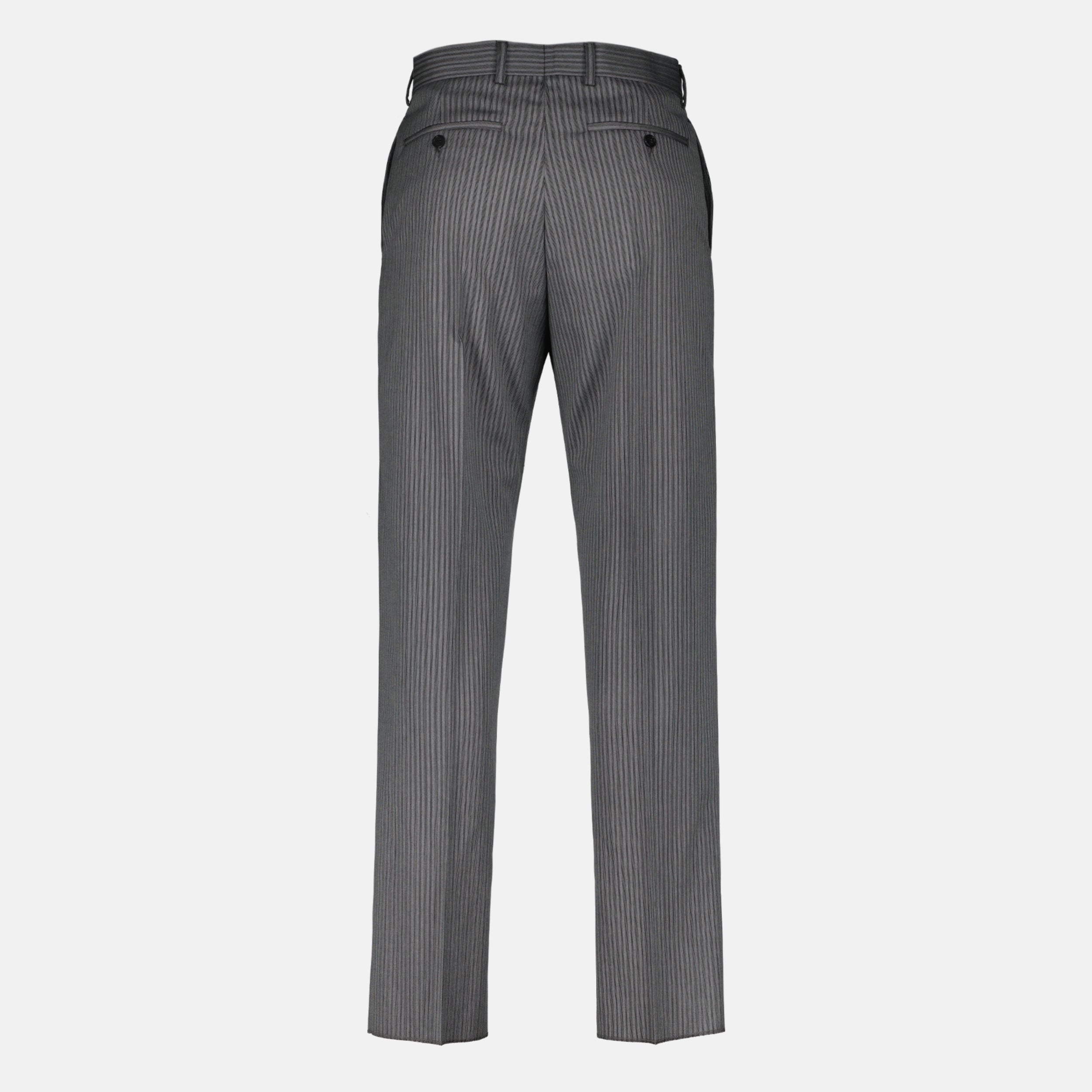 Pantalons Pantalon tailoring à rayures gris Dior Gris Homme