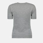 T-shirts Haut en cachemire Versace Gris Femme