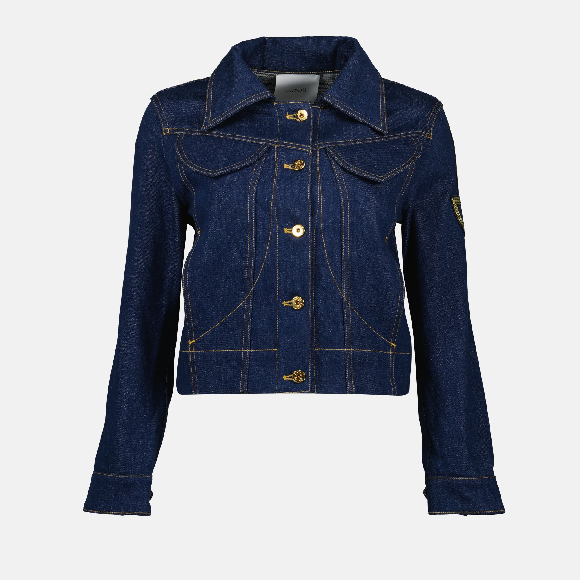 Veste Vintage Jean Patou - Soie Satin - Style Kimono - Taille M - Occasion Très Bon état