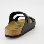 Open shoes Arizona Sandals Birkenstock Black Homme