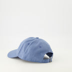 Bild der blauen Slogan-Cap der Marke Drole De Monsieur für Männer - Frühjahr-Sommer 2026 - Detaillierte Ansicht_2