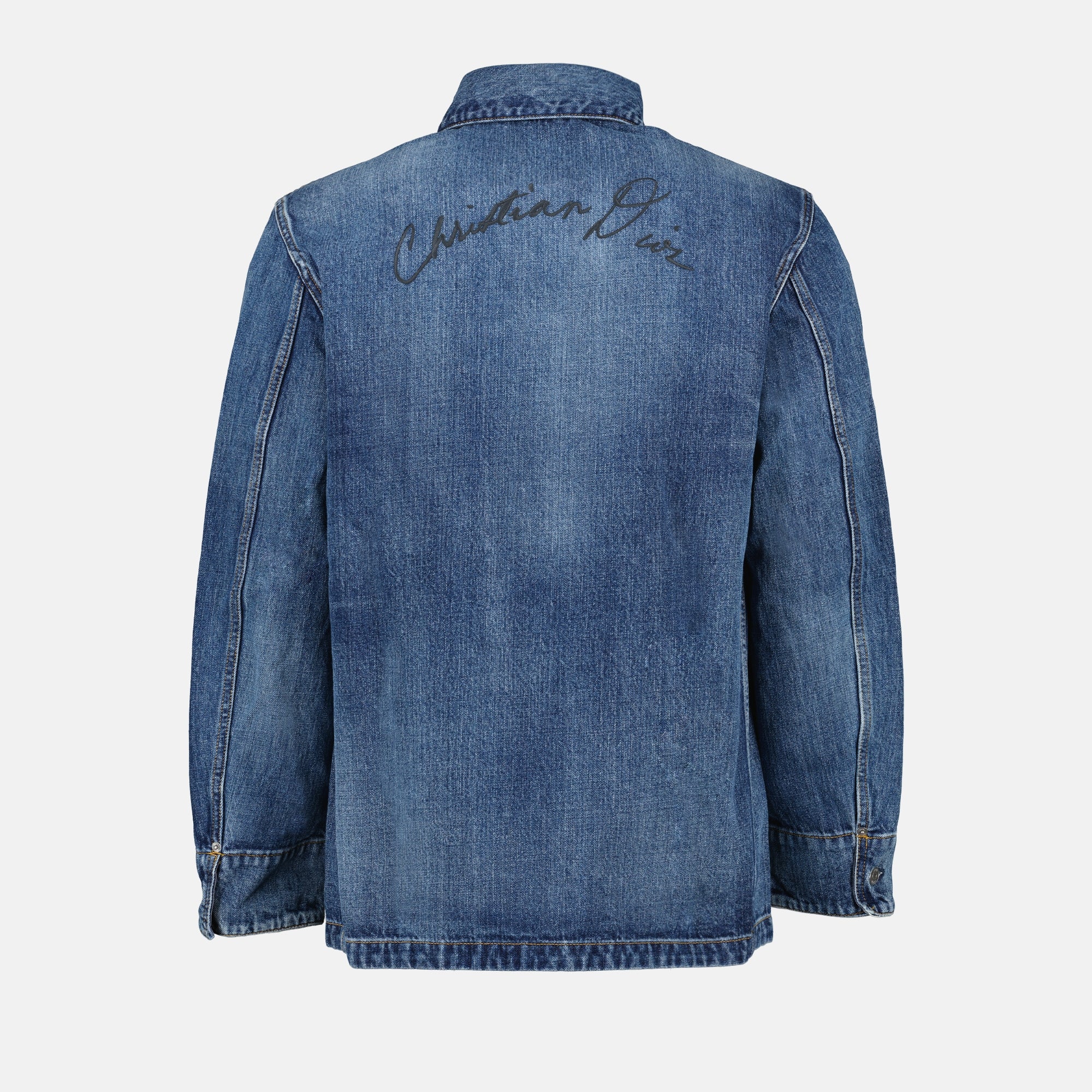Vestes Veste en jean CD muguet Dior Bleu Homme