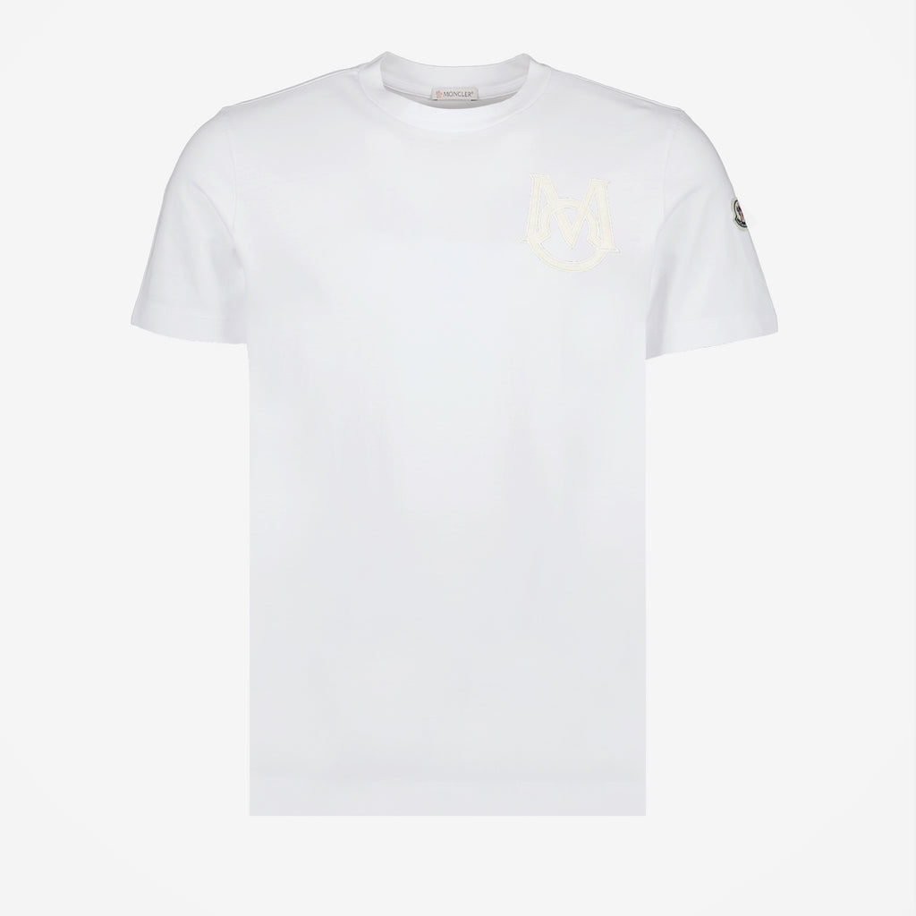티셔츠 T-shirt blanc Moncler 하얀색 Homme