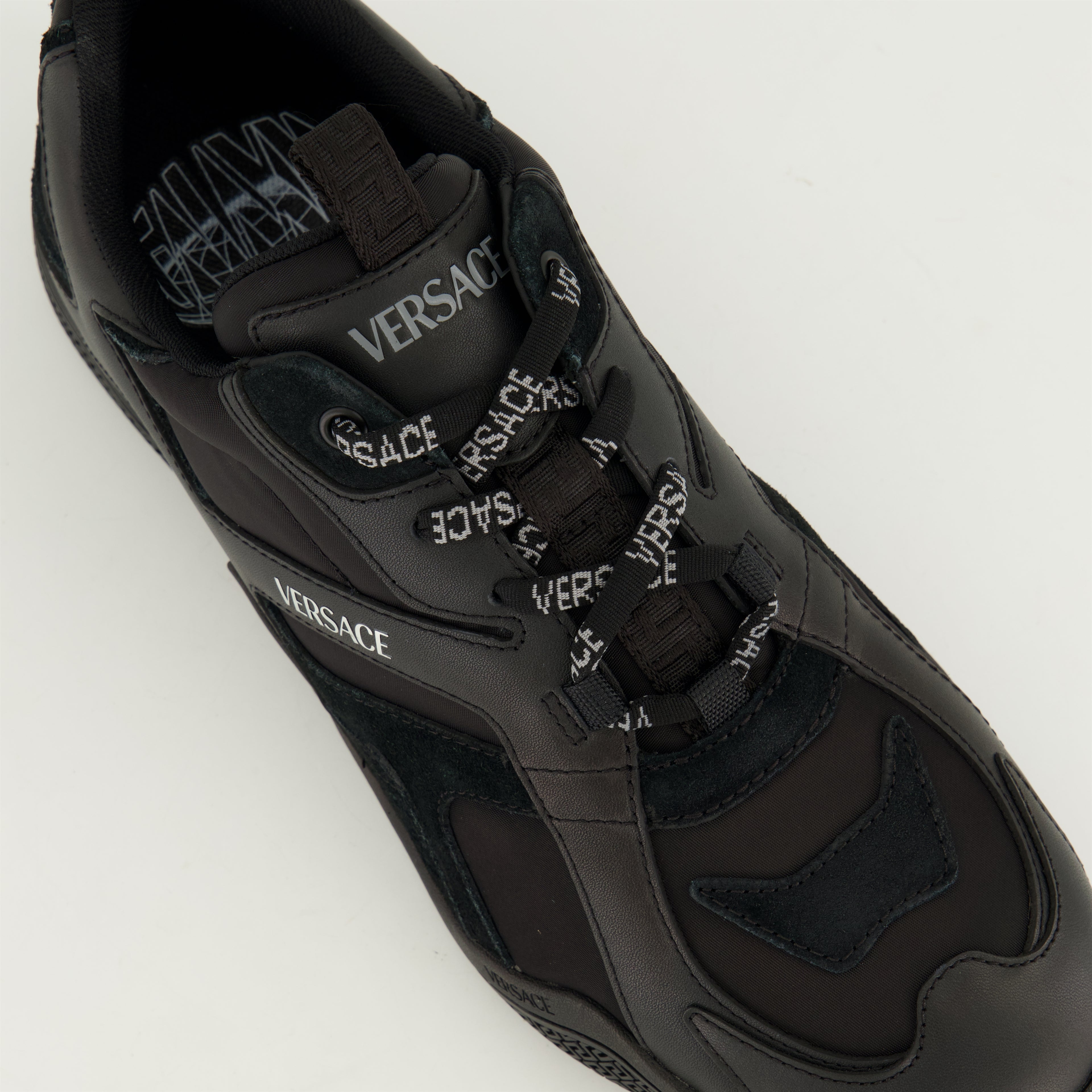 Sneakers Galaxia Sneakers Versace Black Homme