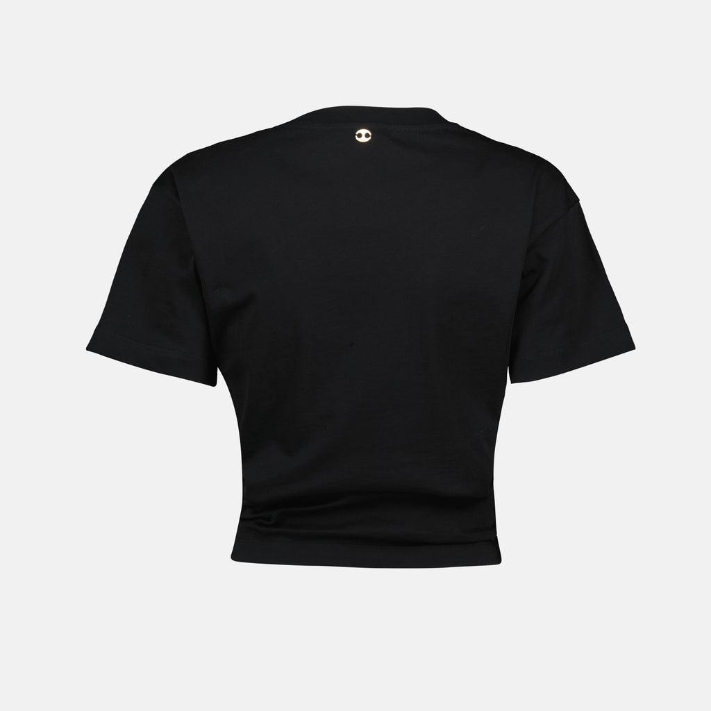 T-Shirts Piercing T-Shirt Rabanne Schwarz Femme