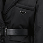 Coats Doudoune en Re-Nylon Prada Black Femme
