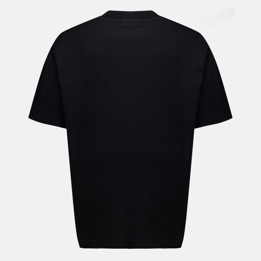 T-shirts T-shirt Anelli Neri Drole De Monsieur Noir Homme