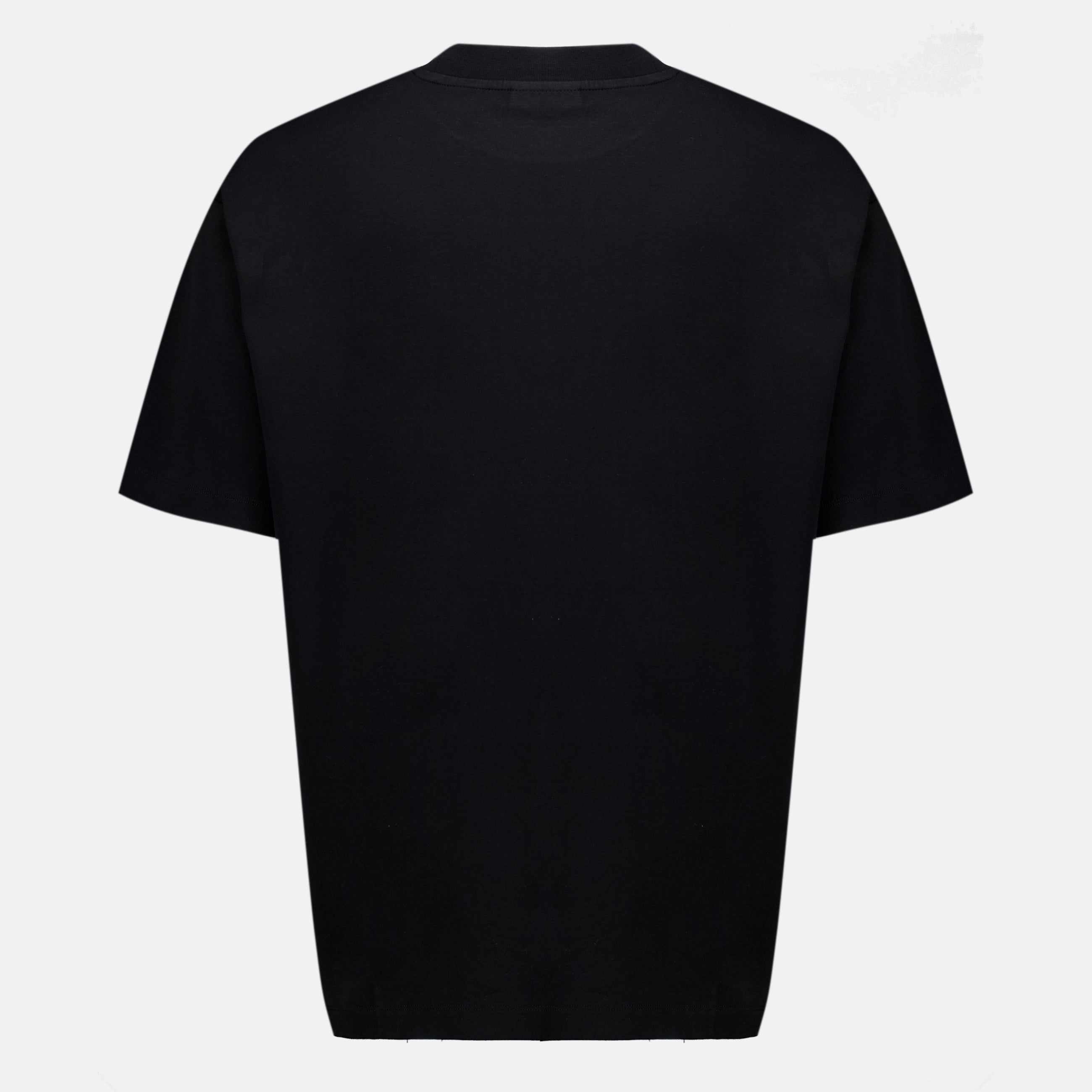 T-shirts T-shirt Anelli Neri Drole De Monsieur Noir Homme