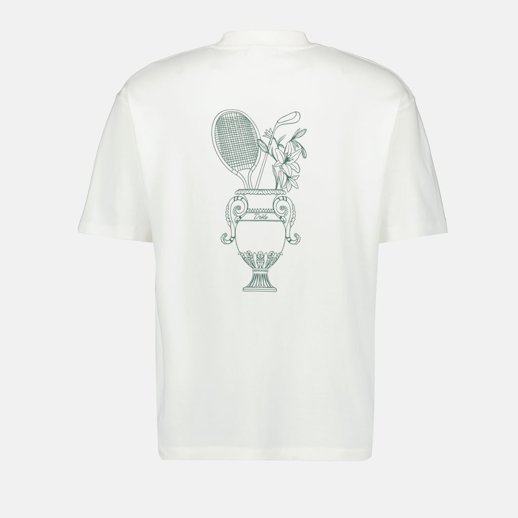 T-shirts T-shirt Medicis sport Drole De Monsieur Blanc Homme